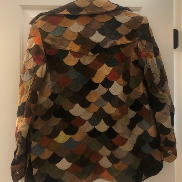 Colorful Suede Jacket - Picture 4 of 4